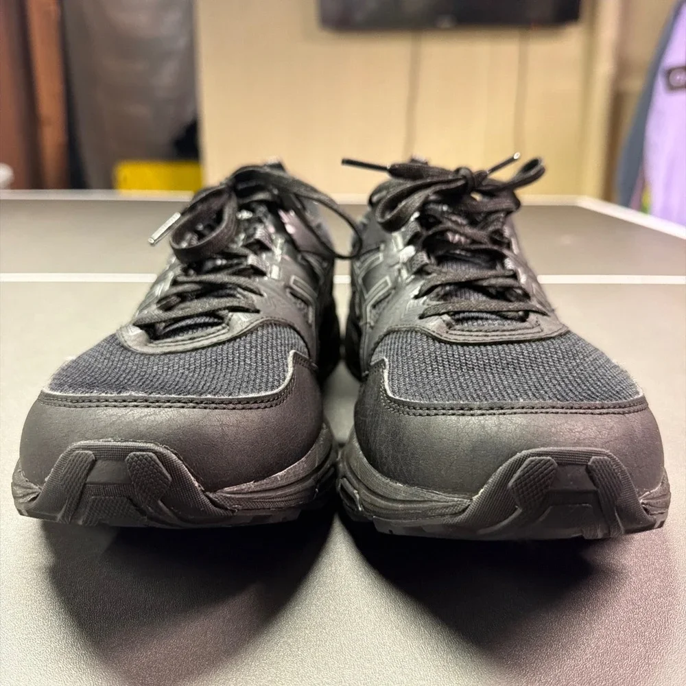 ASICS Gel Venture 8 Extra Wide Black Running Walking Shoes Men's US 8 4E